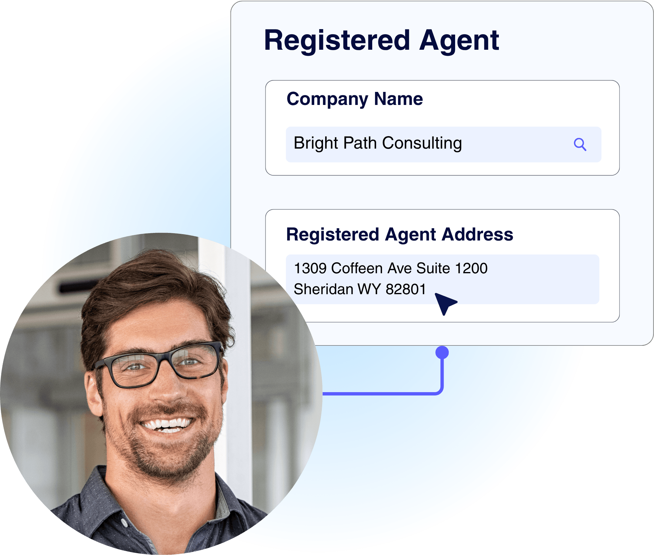 Registered Agent representative