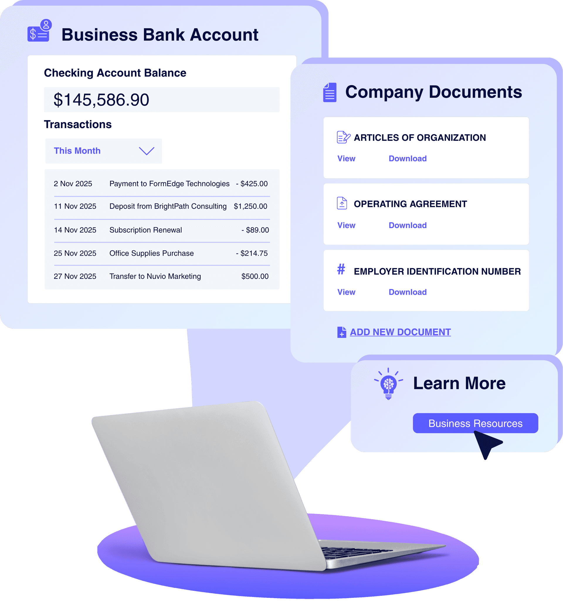Get Set Up for Success - Platform Dashboard