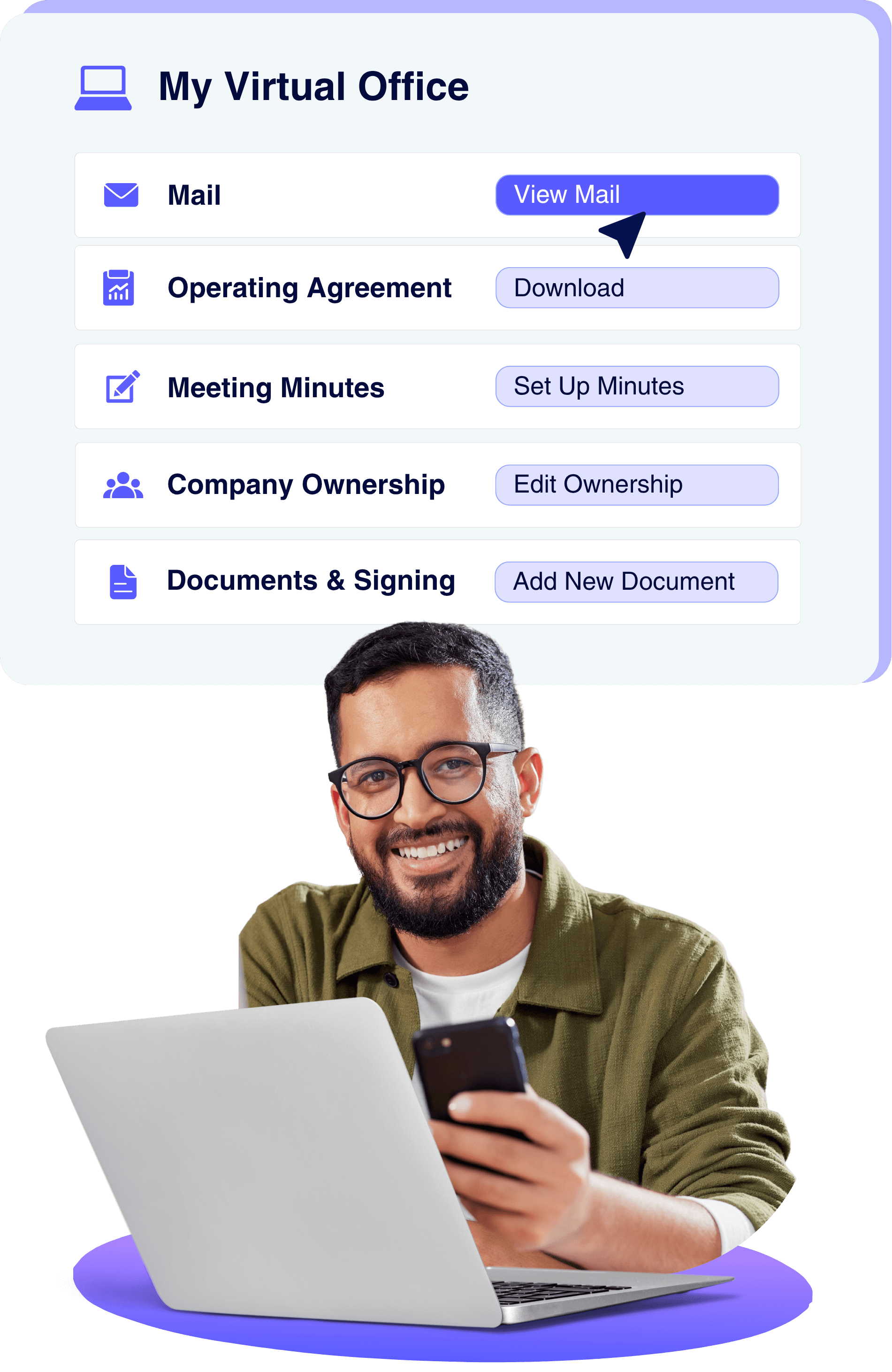 Stay Compliant and Organized - Platform Dashboard