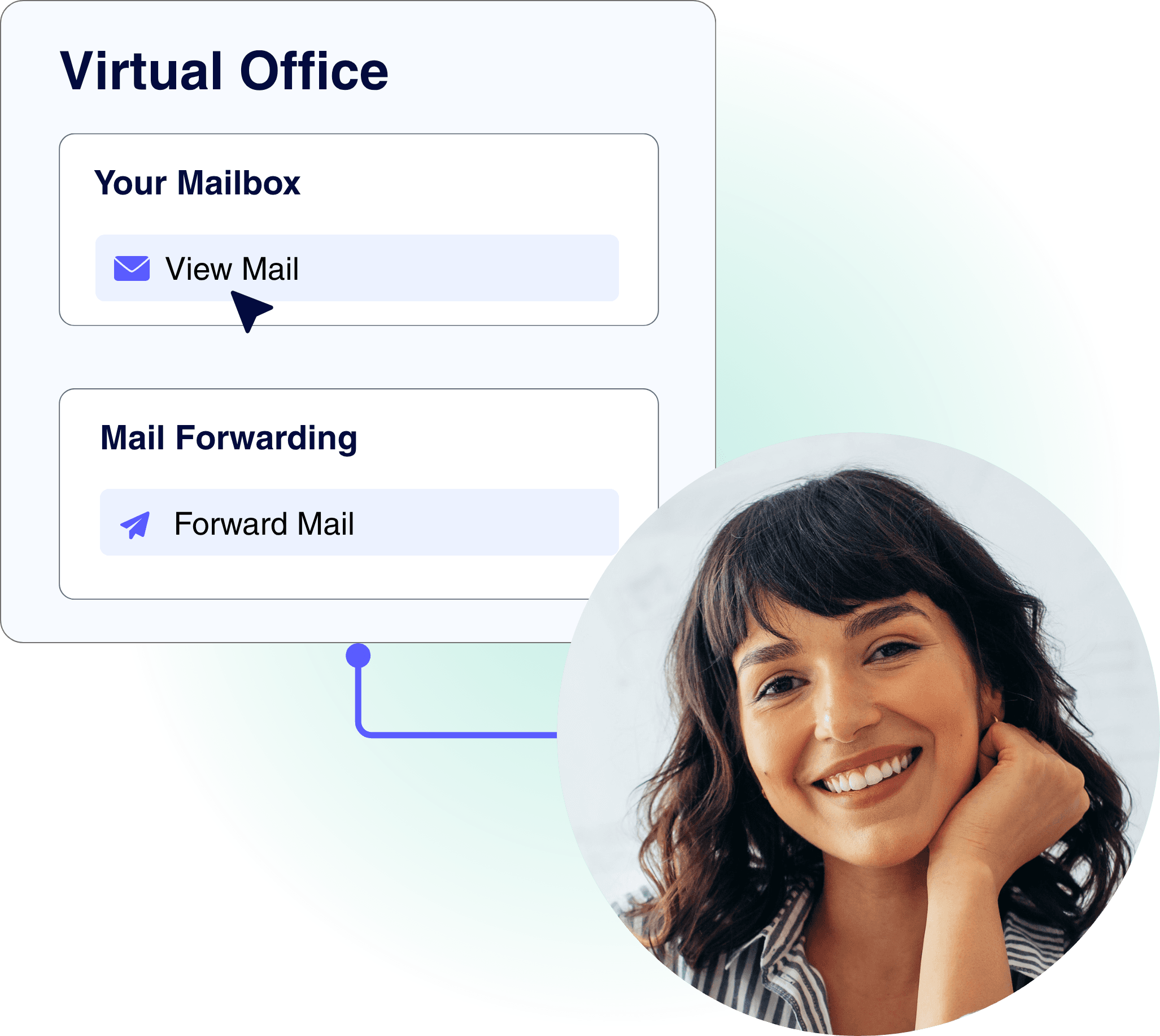 Virtual Office & Mail representative
